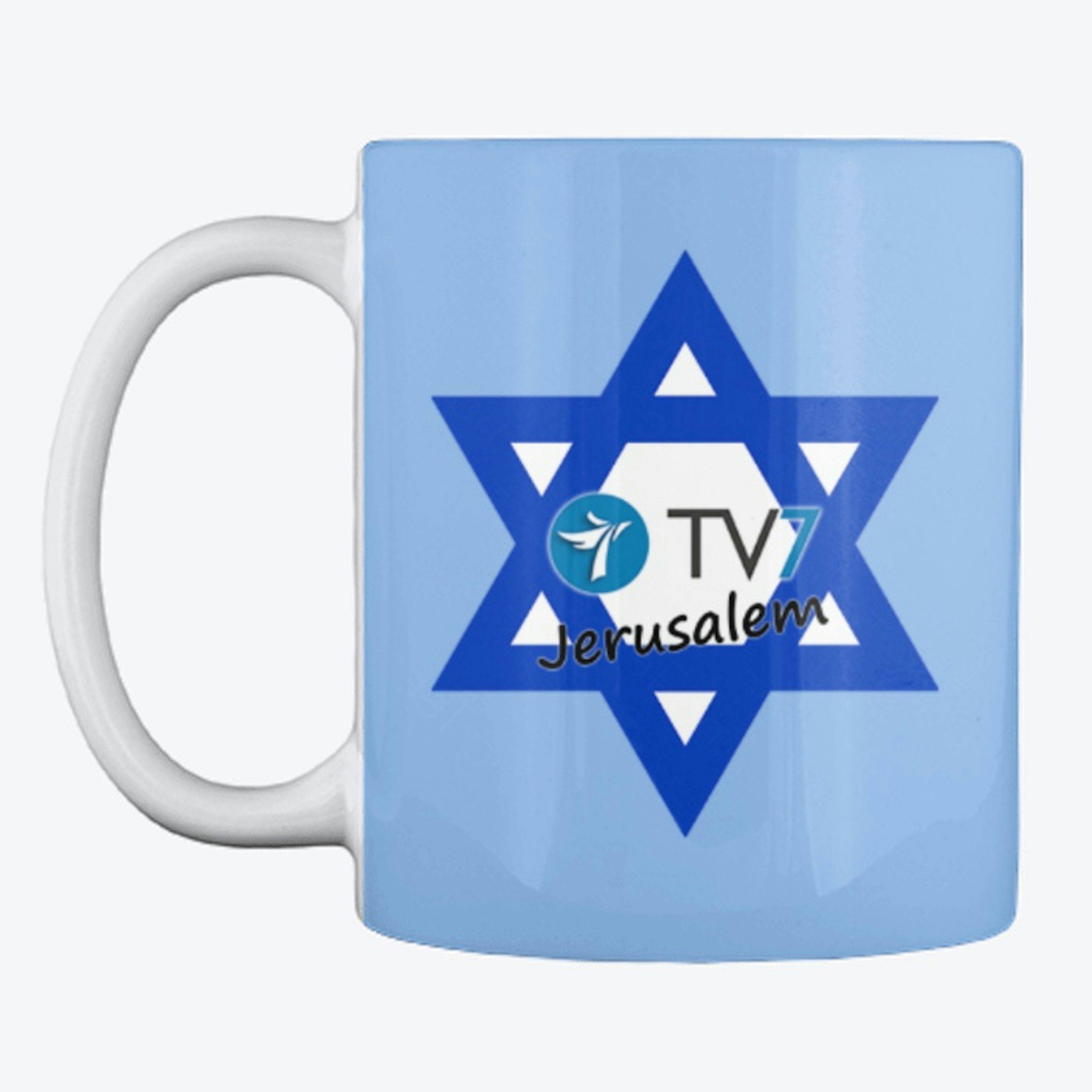 TV7 Israel News/Star of David Mug