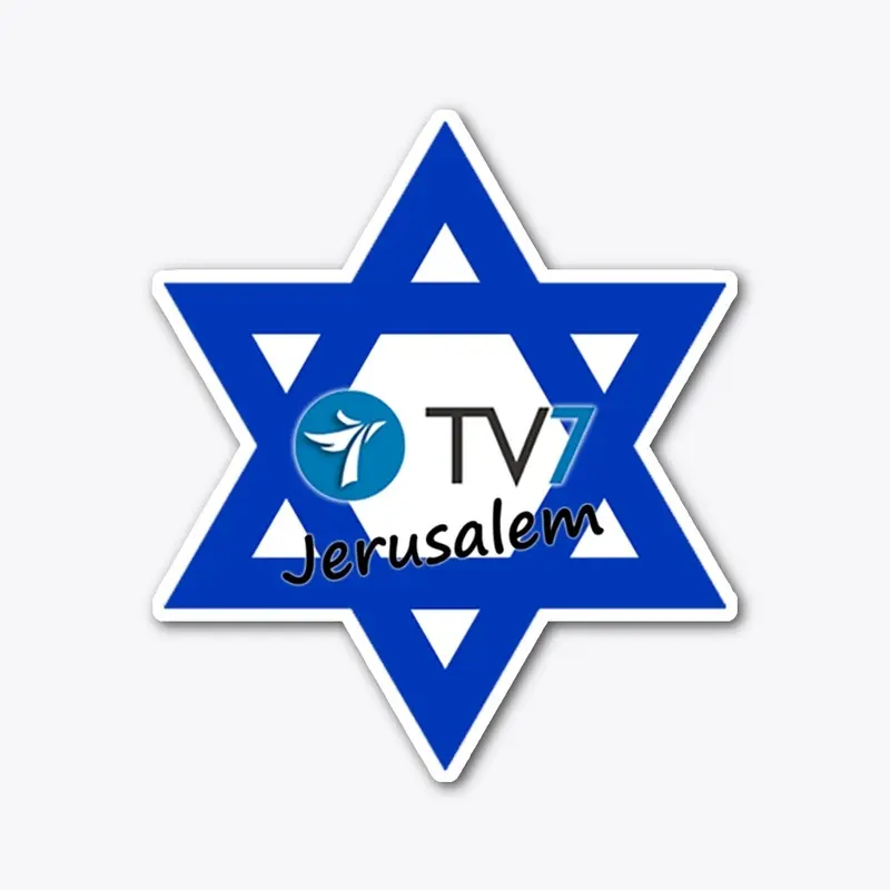 TV7 Israel News/Star of David sticker