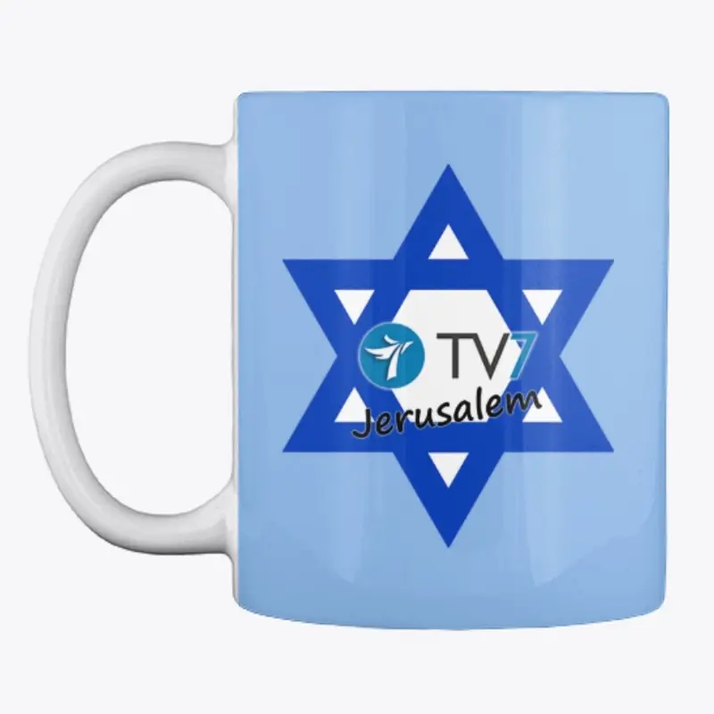 TV7 Israel News/Star of David Mug